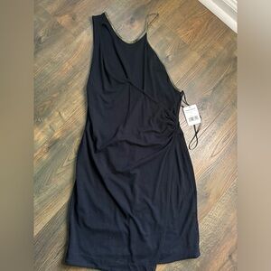free people avery one shoulder dress Windsor Avery One Shoulder Cutout Slim Formal Dress